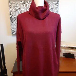 Perfect Saks Cashmere Sweater Burgundy Size L